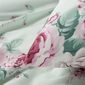 Komplet Pościeli - SARA róże - REINFORCE DELUXE 220x200 wysokogatunkowa bawełna