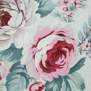 Komplet Pościeli - SARA róże - REINFORCE DELUXE 220x200 wysokogatunkowa bawełna