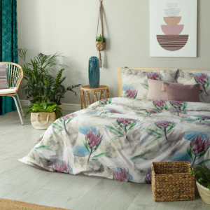 Komplet Pościeli - ADA Protea królewska - 160x200 wysokogatunkowa 100% bawełna