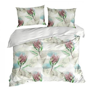 Komplet Pościeli - ADA Protea królewska - 220x200 wysokogatunkowa 100% bawełna