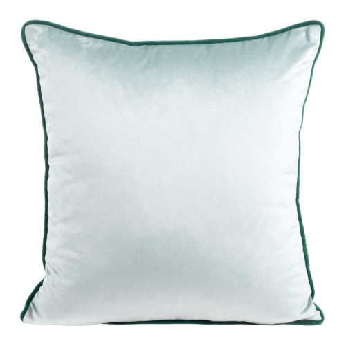 Poszewka dekoracyjna - dwustronna MEL velvet - 40x40 - z ozdobną lamówką