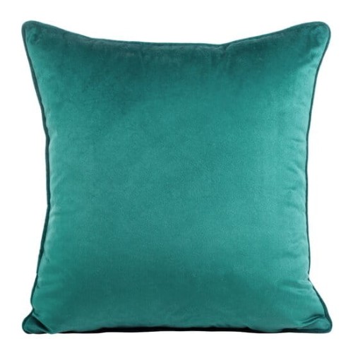 Poszewka dekoracyjna - dwustronna MEL velvet - 40x40 - z ozdobną lamówką