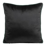 Poszewka dekoracyjna - dwustronna - MEL - velvet - 40x40 - z ozdobną lamówką
