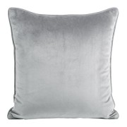 Poszewka dekoracyjna - dwustronna - MEL - velvet - 40x40 - z ozdobną lamówką