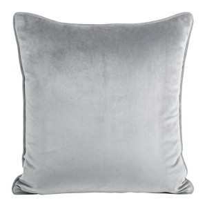 Poszewka dekoracyjna - dwustronna - MEL - velvet - 40x40 - z ozdobną lamówką