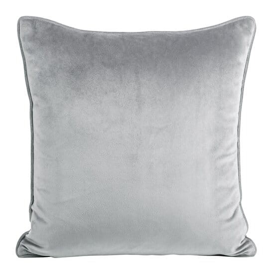 Poszewka dekoracyjna - dwustronna - MEL - velvet - 40x40 - z ozdobną lamówką