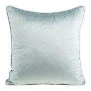 Poszewka dekoracyjna - dwustronna - MEL - velvet - 40x40 - z ozdobną lamówką