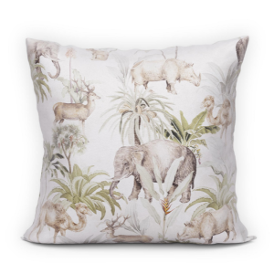Poszewka Dekoracyjna velvet - safari kids - 40x40 na zamek