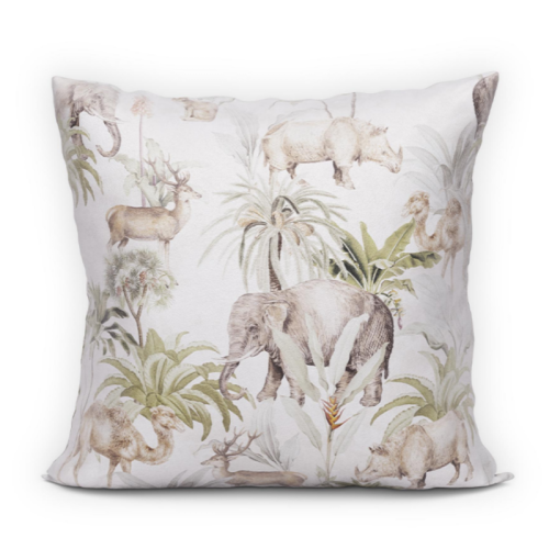 Poszewka Dekoracyjna velvet - safari kids - 40x40 na zamek