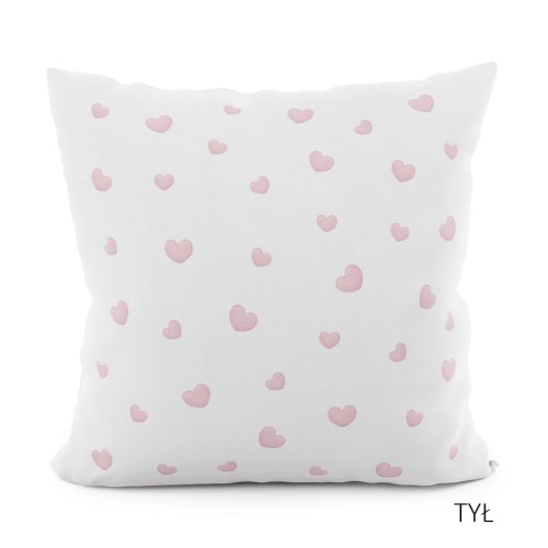 Poszewka Dekoracyjna velvet - miś me to you love - 40x40 na zamek