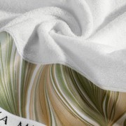Ręcznik EVA MINGE - 50x90 - sophia - PREMIUM - biały