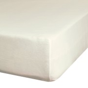 PRZEŚCIERADŁO EUROFIRANY - krem 160X200 Z 100% BAWEŁNY SATYNOWEJ Z GUMKĄ