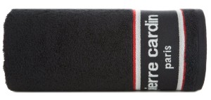 Ręcznik - PIERRE CARDIN - czarny 50x90 - PREMIUM