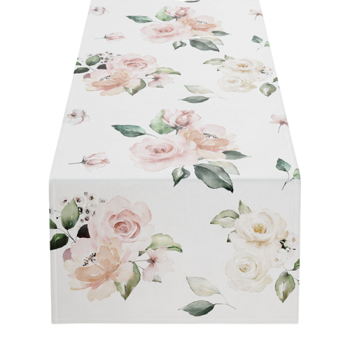 wiosenny bieżnik - lanosa - 40x160 - plamoodporny velvet