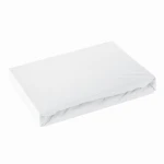 Prześcieradło BIAŁE 220X200 EUROFIRANY Jersey z gumką