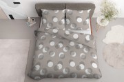 Komplet pościeli 3 cz. - 220x200 na zamek - 100% bawełna
