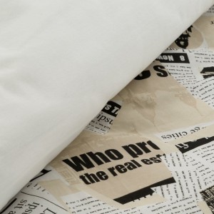 komplet Pościeli - NEWS - 160x200 bawełna wysokogatunkowa