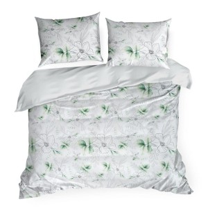 dwustronny komplet Pościeli - spring - 220x200 bawełna satynowa