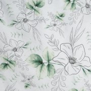 dwustronny komplet Pościeli - spring - 220x200 bawełna satynowa