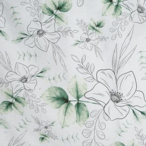 dwustronny komplet Pościeli - spring - 220x200 bawełna satynowa