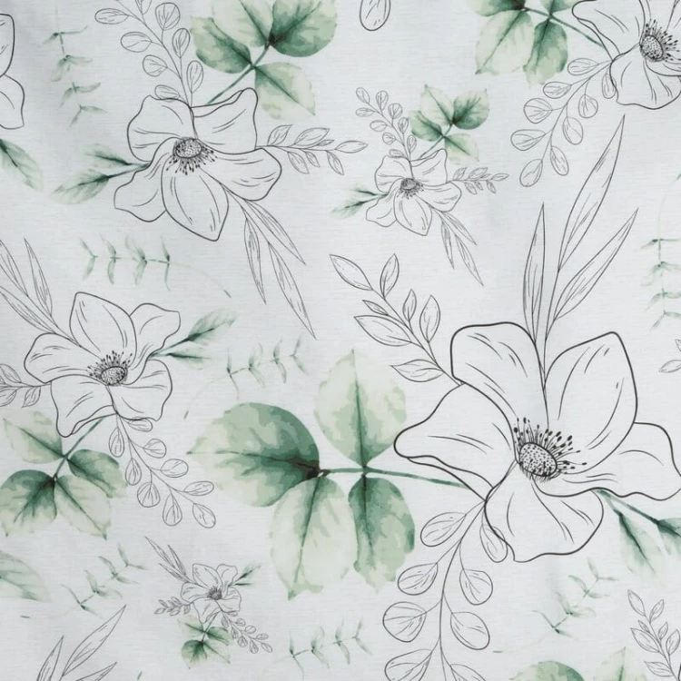 dwustronny komplet Pościeli - spring - 220x200 bawełna satynowa