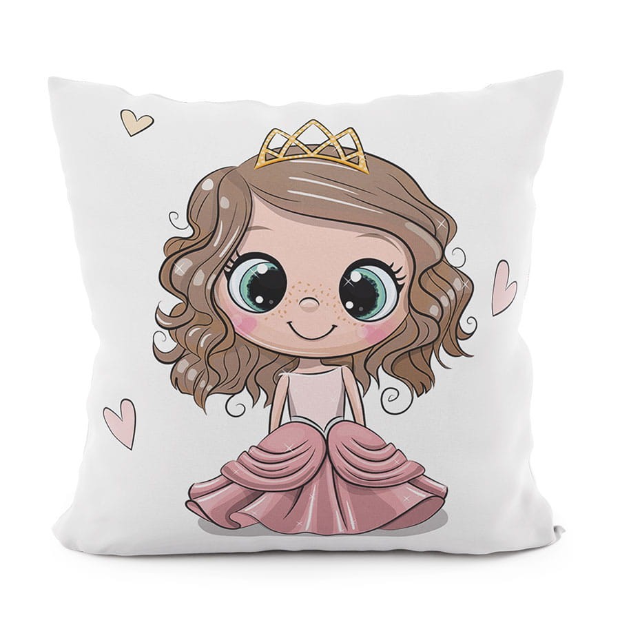 Poszewka Dekoracyjna velvet - lalka - 40x40 na zamek