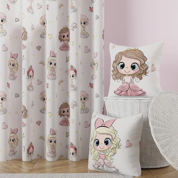 Poszewka Dekoracyjna velvet - lalka - 40x40 na zamek