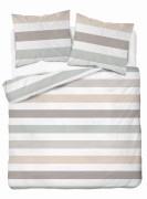 Komplet pościeli 3 cz. - 220x200 na zamek - 100% bawełna