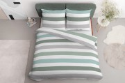 Komplet pościeli 3 cz. - 220x200 na zamek - 100% bawełna