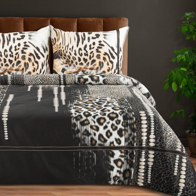 EVA MINGE - piękny logowany KOMPLET POŚCIELI PREMIUM 160X200 CM