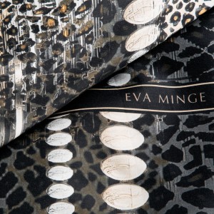 EVA MINGE - piękny logowany KOMPLET POŚCIELI PREMIUM 160X200 CM