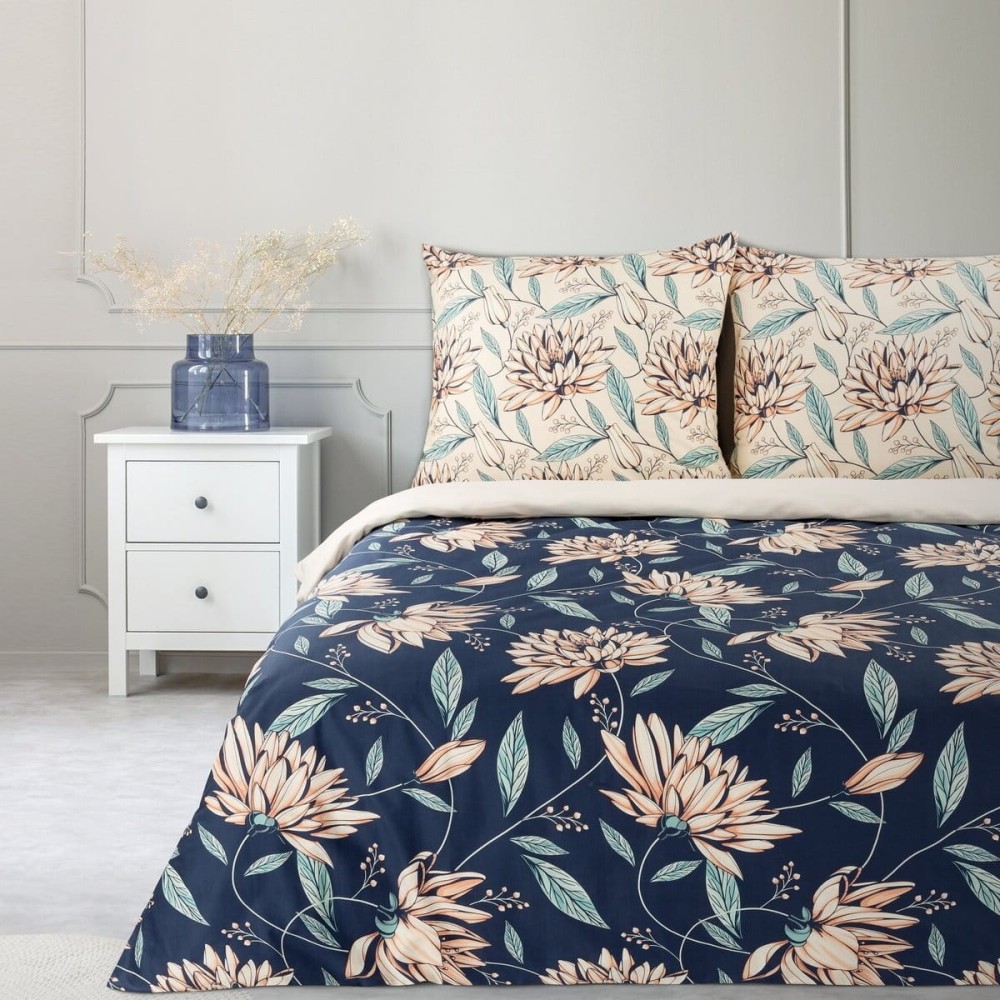 Komplet Pościeli - NIKA - 160x200 - 100 % bawełna satynowa na zamek