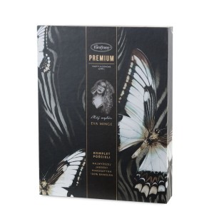 EVA MINGE - piękny dwustronny KOMPLET POŚCIELI PREMIUM 220X200 CM