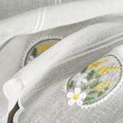 WIOSENNA haftowana ZAZDROSTKA panelowa - EASTER - 60 cm etamina