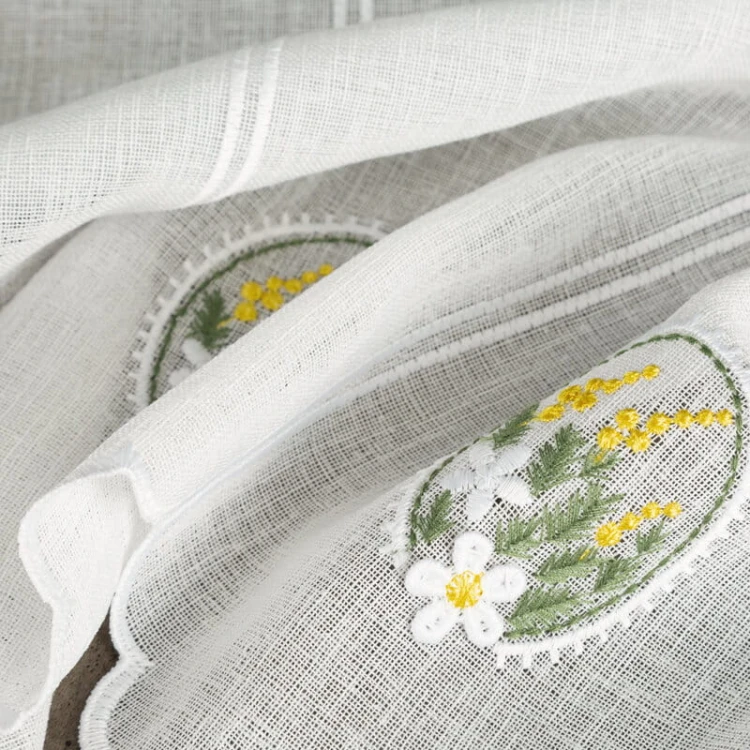 WIOSENNA haftowana ZAZDROSTKA panelowa - EASTER - 60 cm etamina
