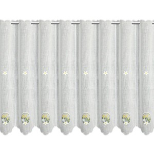 WIOSENNA haftowana ZAZDROSTKA panelowa - EASTER - 60 cm etamina