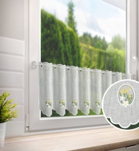 WIOSENNA haftowana ZAZDROSTKA panelowa - EASTER - 60 cm etamina