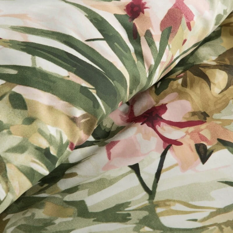 dwustronny komplet Pościeli - SPRING - 160x200 bawełna satynowa