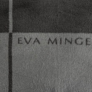 EVA MINGE - designerski KOC PREMIUM - 220x240 srebrno stalowy