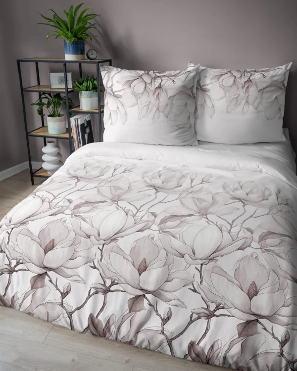KOMPLET POŚCIELI 3 cz. - 160X200 NA ZAMEK - 100% BAWEŁNA