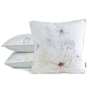 Poszewka Dekoracyjna z lamówką - 45X45 cm - welwet