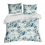dwustronny komplet Pościeli - SPRING - 160x200 bawełna satynowa