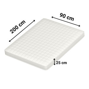 Prześcieradło Jersey - PREMIUM - 90x200cm - grube 160 g/m² jasny beż z gumką