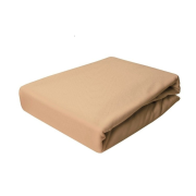 Prześcieradło Jersey - PREMIUM - 180x200 -grube 160 g Beż z gumką