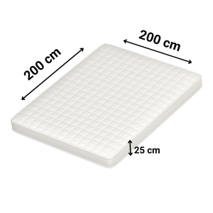 Prześcieradło Jersey - PREMIUM - 200x200 -grube 160 g NIEBIESKI z gumką