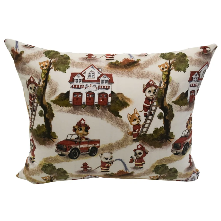 KOMPLET POŚCIELI - STRAŻAK - 100x160 - 100% BAWEŁNA na zamek