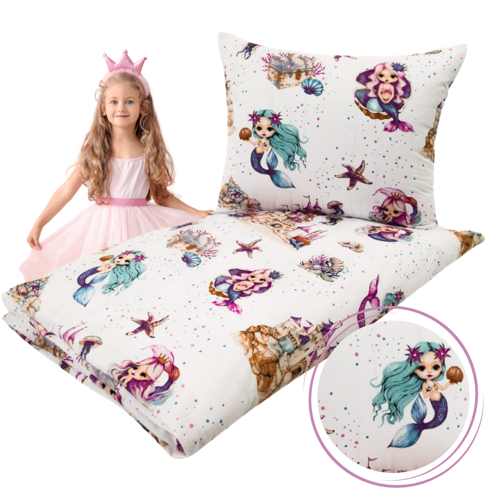 KOMPLET POŚCIELI - ARIEL - 100x160 - 100% BAWEŁNA na zamek