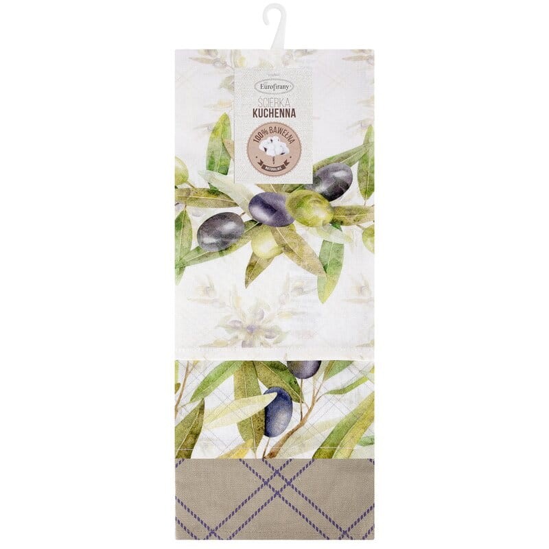 Komplet 3 szt Ścierki kuchenne - 50x75 bawełna