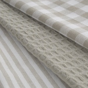 Komplet 3 szt Ścierki kuchenne - 50x70 bawełna