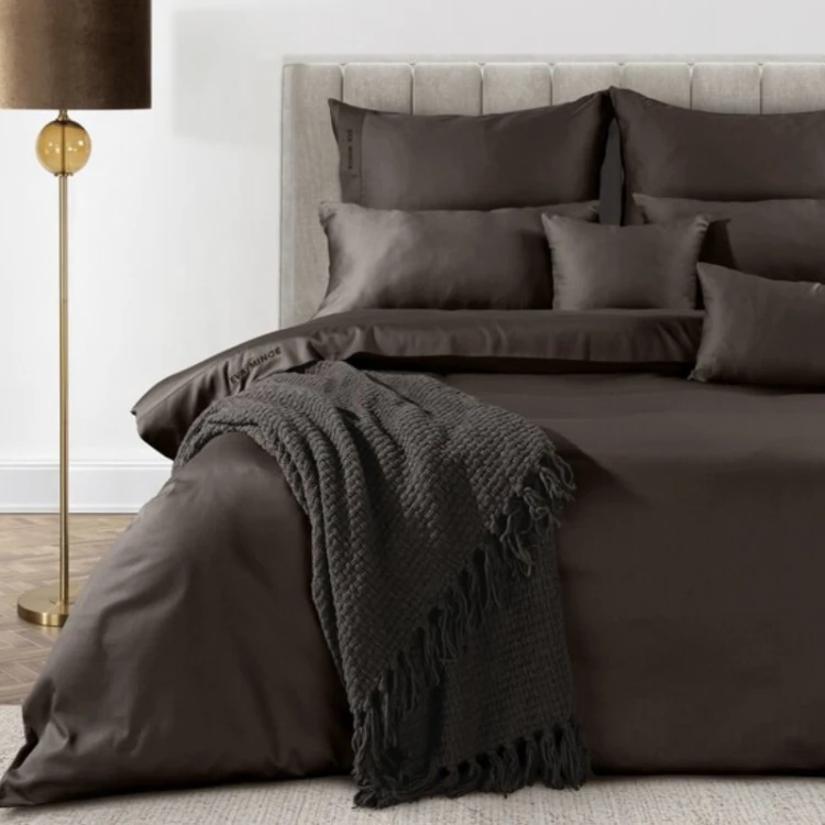 EVA MINGE - elegancki komplet pościeli PREMIUM - 220x200 cm 100% bawełna makosatyna